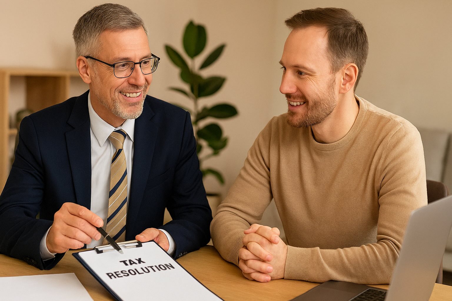 Tax negotiation consultation